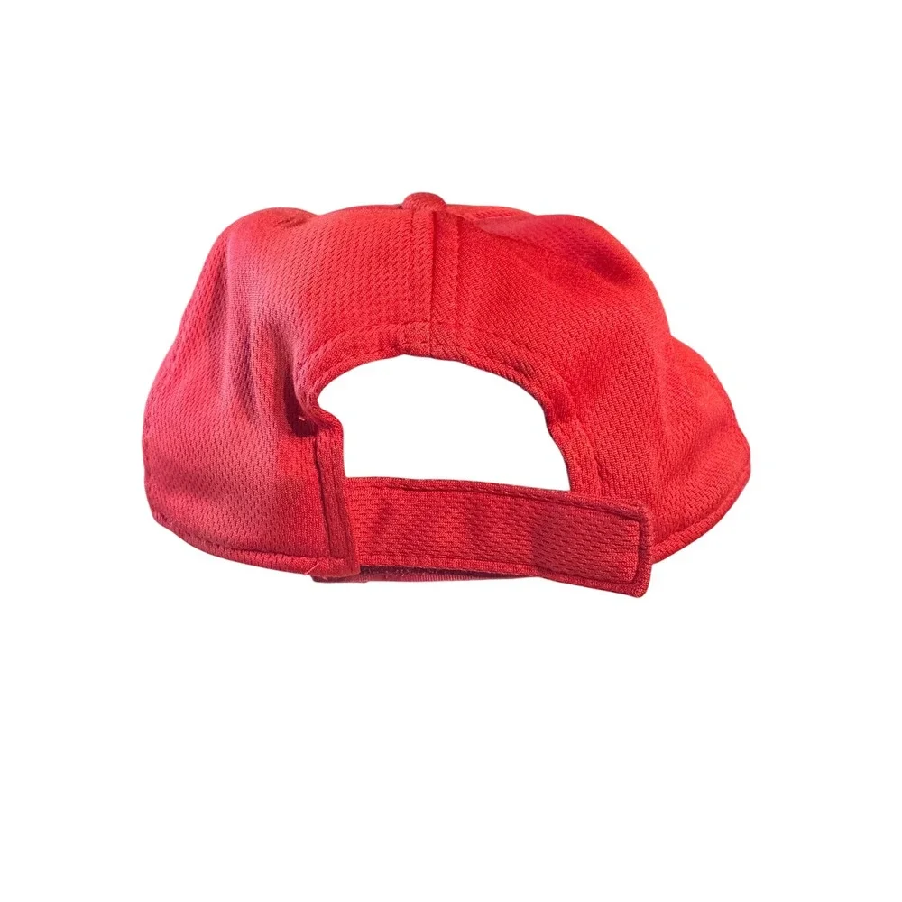 OC Sports Youth Angels Hat Red Polyester Mesh Adjustable Strap MLB Baseball